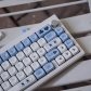 Alice Rabbit 104+41 MOA Profile Keycap Set Cherry MX PBT DYE Sublimation for Mechanical Gaming Keyboard